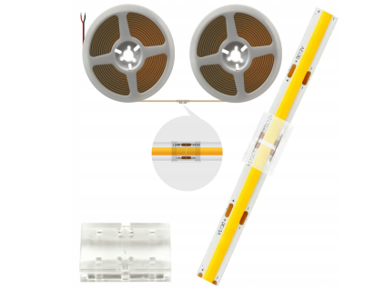 52861 konektor pro 8mm cob led pasky snap on
