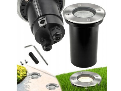 53068 led prijezdova lampa ip65 gu10 230v