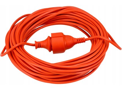52948 univerzalni prodluzovaci kabel oranzovy 20m 2x1mm2