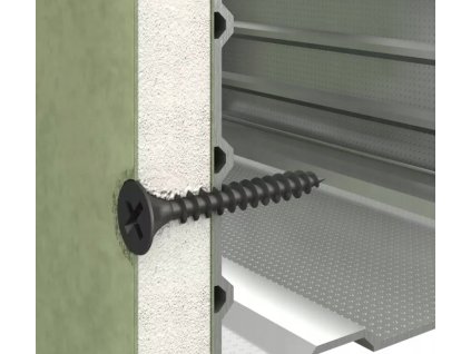 53248 vruty do sadrokartonu cerne 3 5x25mm ph2 fosfatovane pro regips 100ks