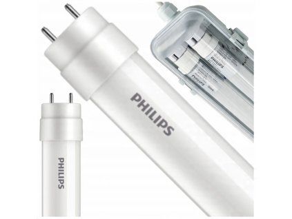 SADA 2x LED trubice Philips 120cm 17,5W 800lm 6500K 30000h EcoFit