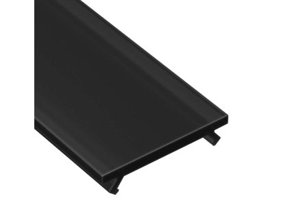 Kryt stínidla pro LED profil A, B, C, D, Y, Z 1M Černá maska Lumines