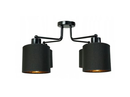 Závěsná lampa DRON 4xE27 GOLD ABBEY