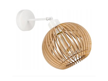 LED nástěnná lampa - 1xE27 - LUCA05 Bílá