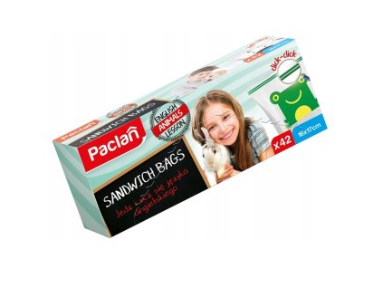 Uzavíratelné potravinářské sáčky 1l 42 ks. nepropustné