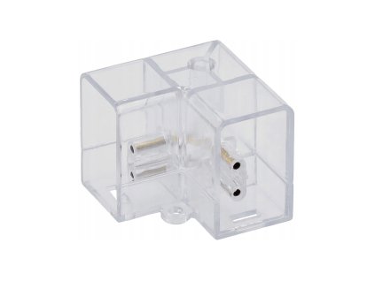 LED rohový konektor L 90° HEXAGON