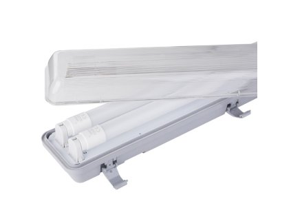 Hermetické svítidlo 150cm + 2x LED trubice 18W CW VOLT 3600lm