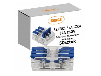 SADA 50 ks 3pinových 4mm rychlospojek