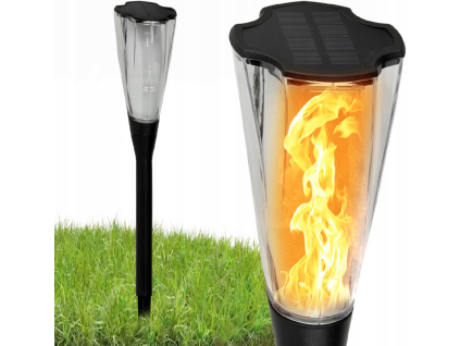 55138 solarni led lampa torch premium ip65 65cm