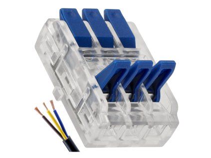 3pinový elektrický rychlospojka 4 mm