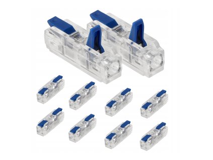 SADA 10 ks rychlospojkový konektor 4 mm