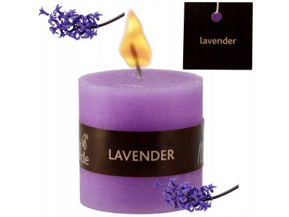 Svíčka s vůní levandule