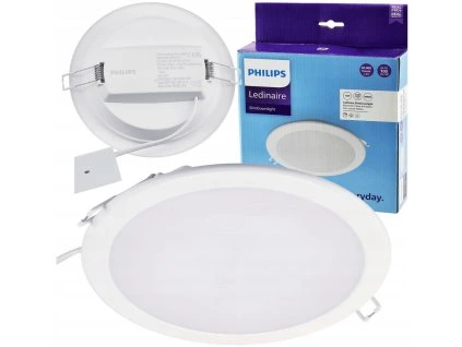 Zapuštěný kulatý LED panel PHILIPS 12w - neutrální bílá
