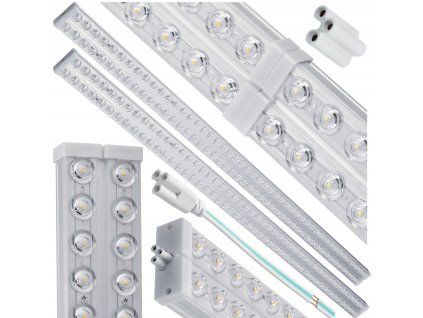 2x LED panelové svítidlo 120 cm 72W 7200 lm 6000k
