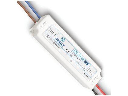 Nabíječka 24V LED 20W - hermetický vodotěsný transformátor premium IP67