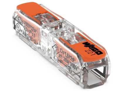 WAGO svorka 1x0,2-4mm2 kompaktní 221-2411