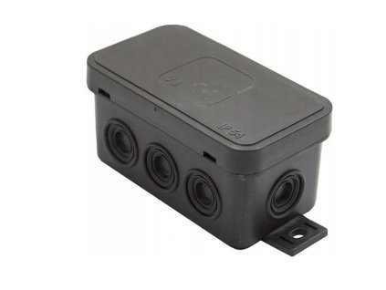 Propojovací skříňka IP54 černá