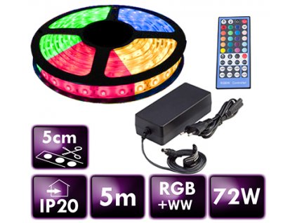 full led pasky berge rgb ww ip20 sada7