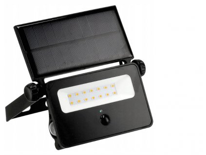 34065 solarni led lampa se senzorem pohybu neutralni bila