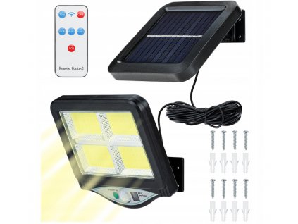 34635 led solarni lampa se senzorem pohybu cob