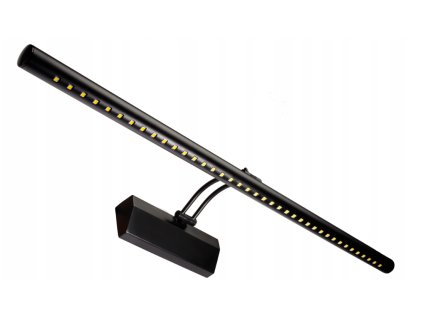 Nástěnné svítidlo LED do koupelny - 70 cm - 9W černé