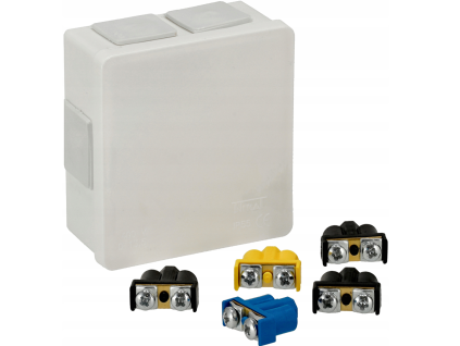 Hermetický box 86x86x40 IP55 400V
