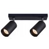 Stropní bodové svítidlo LED VIKI-L 2x GU10 černé