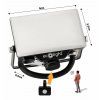 39408 2 led reflektor 10w 2v1 studena bila