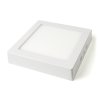 LED panel čtvercový 170x170x35mm přisazený - 12W - 230V - 860Lm - studená bílá