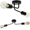 41608 led stropni lampa 2xe27 loft