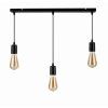 41605 led zavesne svitidlo 3xe27 loft