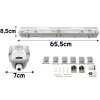 Svítidlo pro LED trubice T8 TRU006 - 1x60cm - 230V - IP65