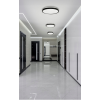 48439 3 led prisazene stropni svitidlo 52w kulate neutralni bila