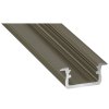 50083 led profil lumines typ b nerez elox 1m