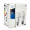 52162 2x led zarovka philips e27 13w 1521lm 4000k