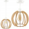 51823 drevena nastavitelna zavesna stropni lampa vzacna koule