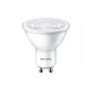 52324 6 6x led zarovka philips gu10 4 7w 345lm 3000k corepro 36