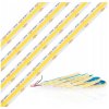 53038 3 oranzovy cob led pasek 12v 9w m 630lm m ip20 5m