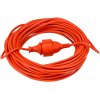 52948 univerzalni prodluzovaci kabel oranzovy 20m 2x1mm2