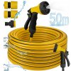 50m zahradní hadice s pistolí s vyztuženým vláknem 12mm*16mm
