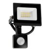 53008 led svetlomet ip65 10w 900lm s pohybovym a soumrakovym senzorem neutralni bila