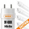 4x LED trubice 60cm T8 9W 1440lm 4000K - neutrální bílá