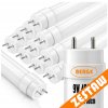 10x LED trubice 60cm T8 9W 1440lm 4000K - neutrální bílá