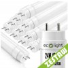 10x LED trubice 120cm T8 24W 3360lm 4000K