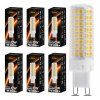 53467 1 sada 6 x led zarovka g9 7w 950lm 6000k studena bila