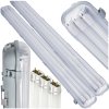 SADA Hermetického LED svítidla 120cm 3xG13 s reflektorem + 18W LED trubice