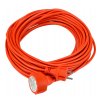 Prodlužovací kabel 20m pro zahradní sekačku, dlouhý, 230V, 2x1mm2, 10A, 2000W