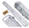 LED hermetické svítidlo 120cm 54W 8640lm 6500K + 3x prémiové LED trubice