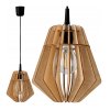 LED DŘEVĚNÉ STROPNÍ ZÁVĚSNÉ LUSTROVÉ SVÍTIDLO Nastavitelné Vysoce Kvalitní E27