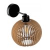 LED nástěnná lampa dřevěnná E27